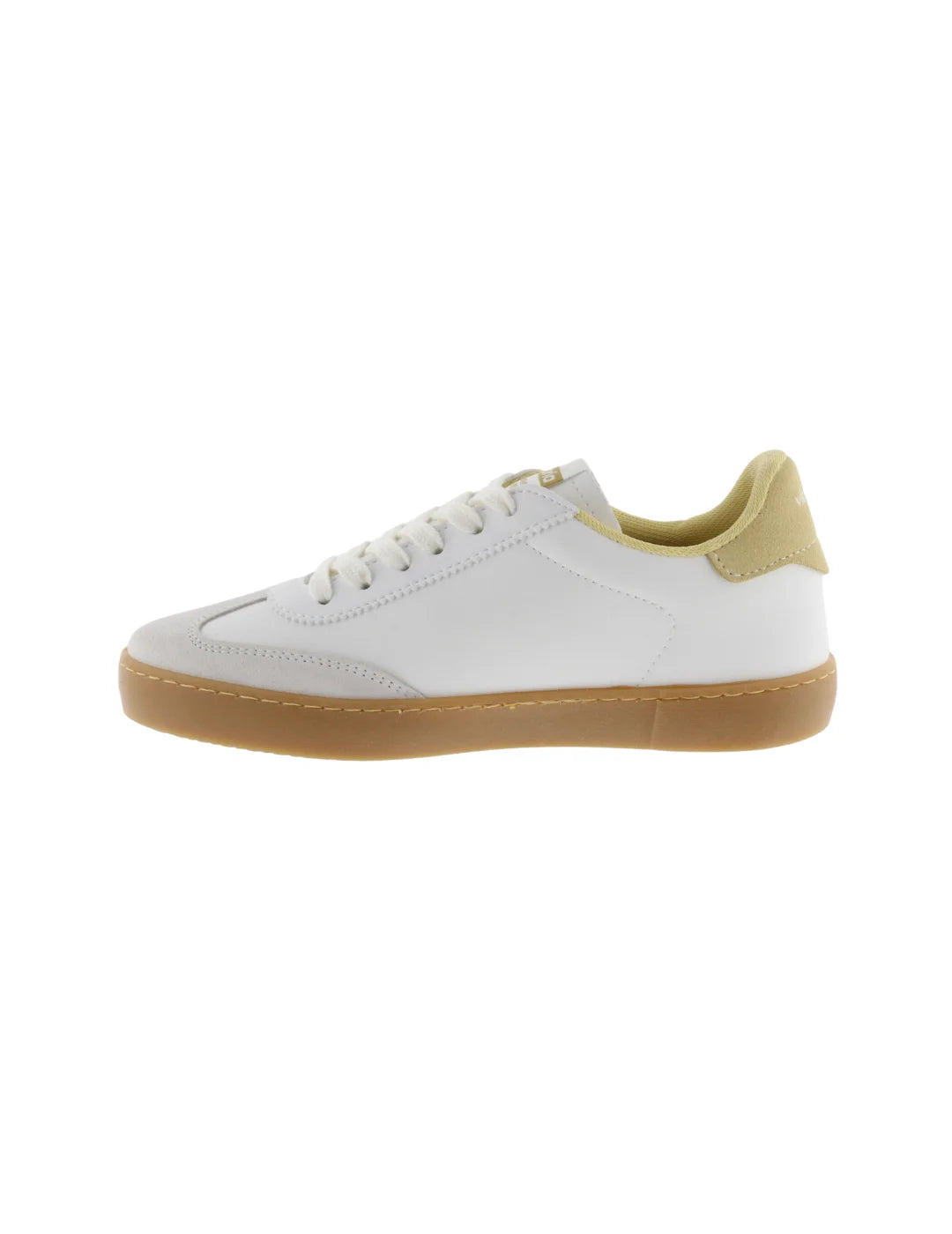 Zapatilla Victoria Berlin Blanco-Amarillo | Bicos de Fío