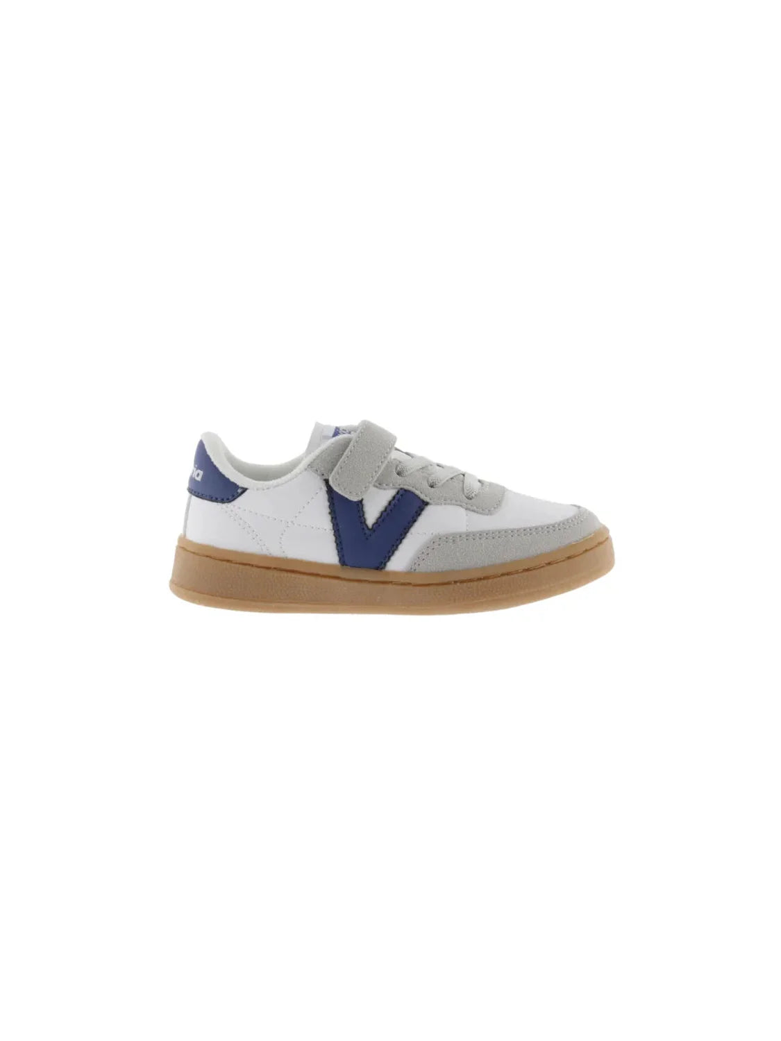 Zapatilla Victoria Oslo Blanco-Azul | Bicos de Fío
