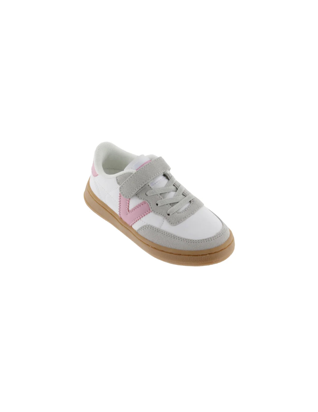 Zapatilla Victoria Oslo Blanco-Rosa | Bicos de Fío