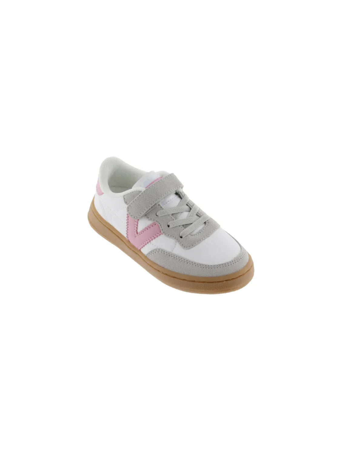 Zapatilla Victoria Oslo Blanco-Rosa | Bicos de Fío