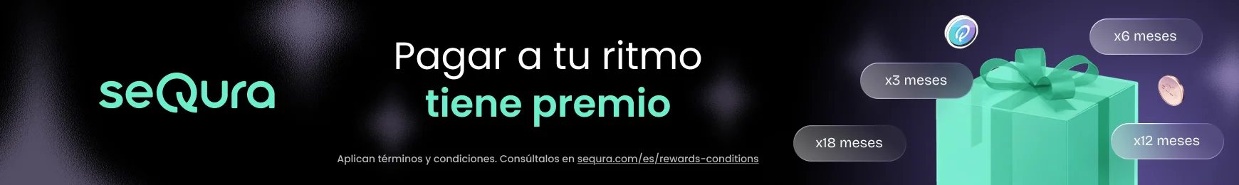 seQura | Paga a tu ritmo y consigue premios