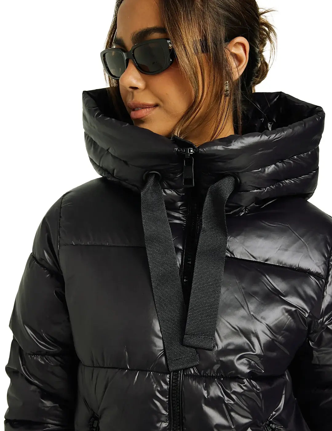 Chaqueta Acolchada Only Onlnewscarlett Negro | Bicos de Fío