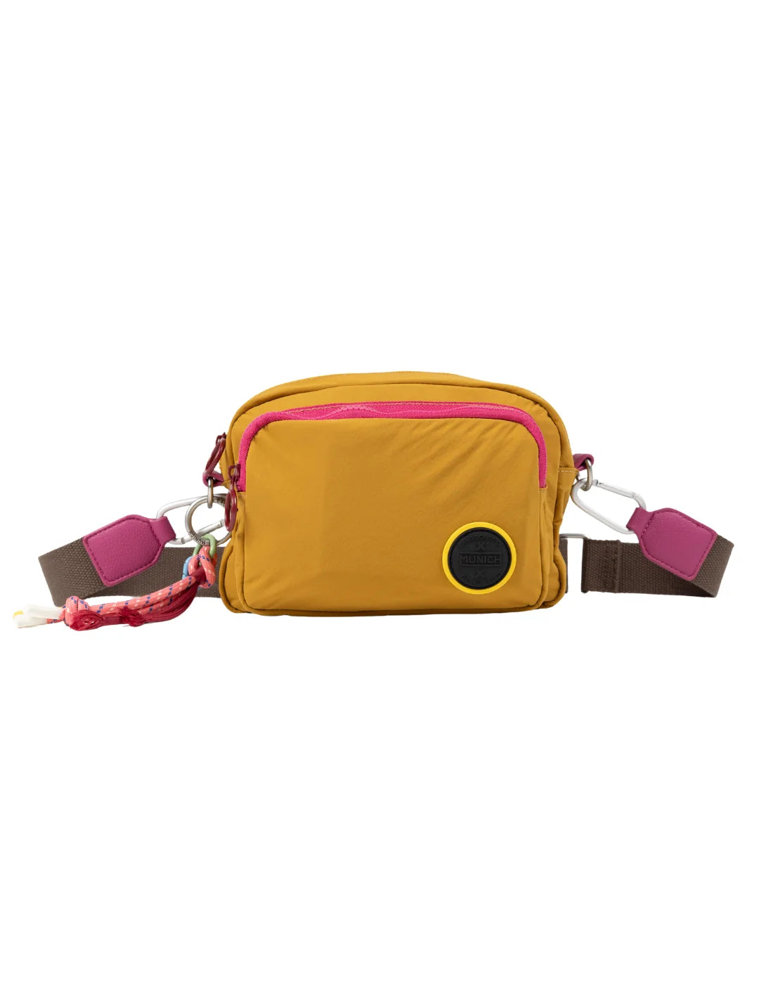 Bolso Bandolera Munich Deep Recycled Amarillo | Bicos de Fío