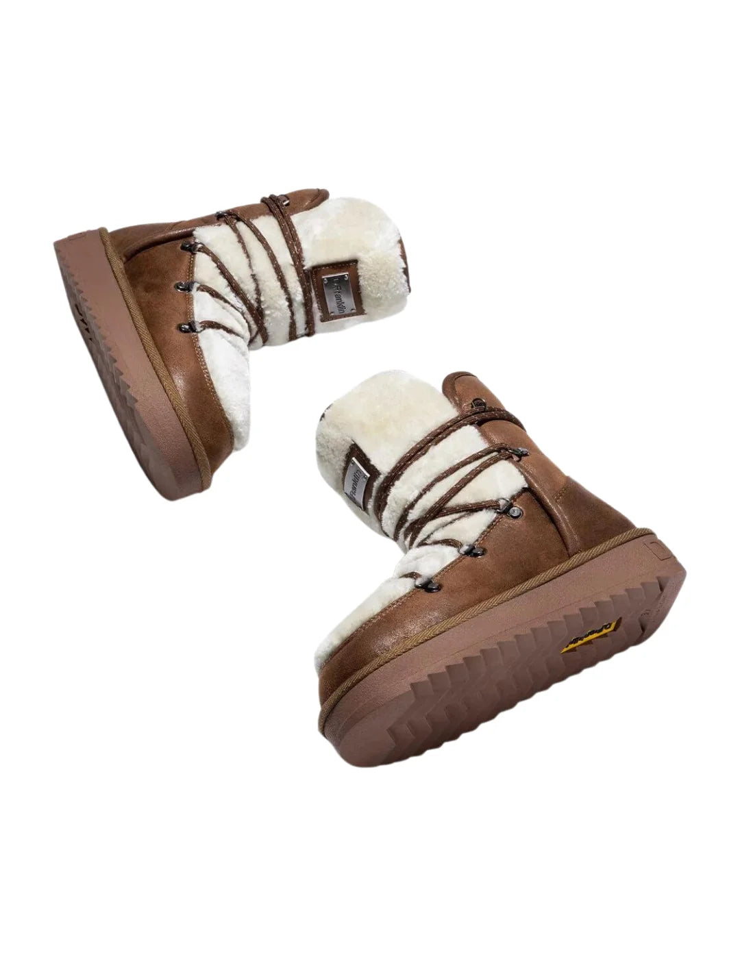 Bota Australiana D.Franklin Nordic Fur Camel | Bicos de Fio