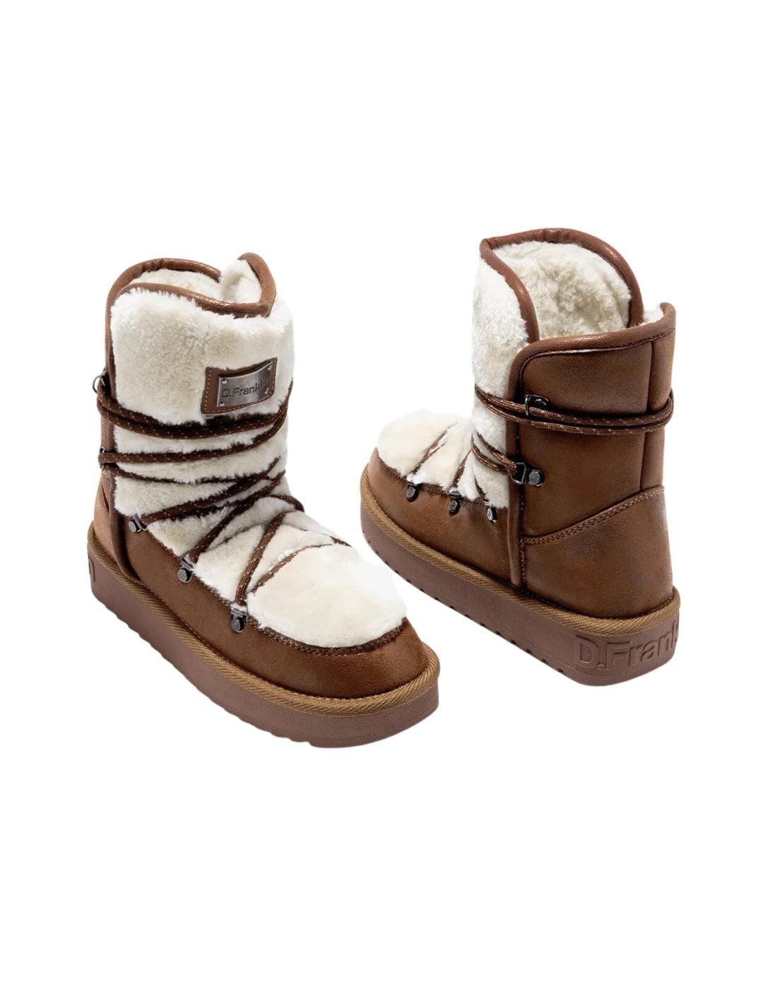 Bota Australiana D.Franklin Nordic Fur Camel | Bicos de Fio