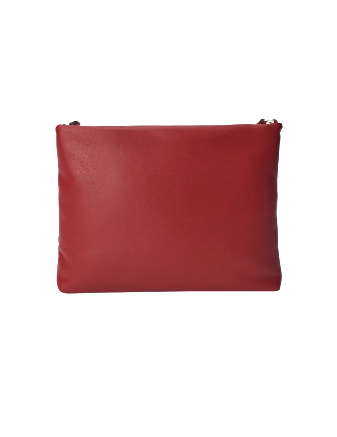 Bolso Bandolera Efecto Piel Salsa Rojo | Bicos de Fío