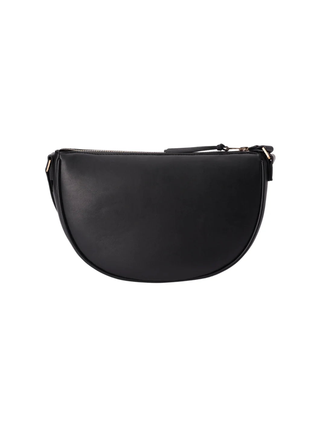 Bolso Bandolera Redondo Salsa Negro | Bicos de Fío