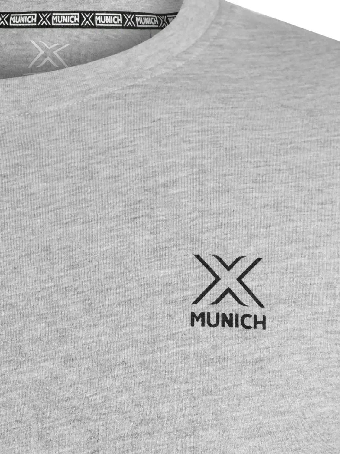 Camiseta Munich Athletic Collage Gris | Bicos de Fío