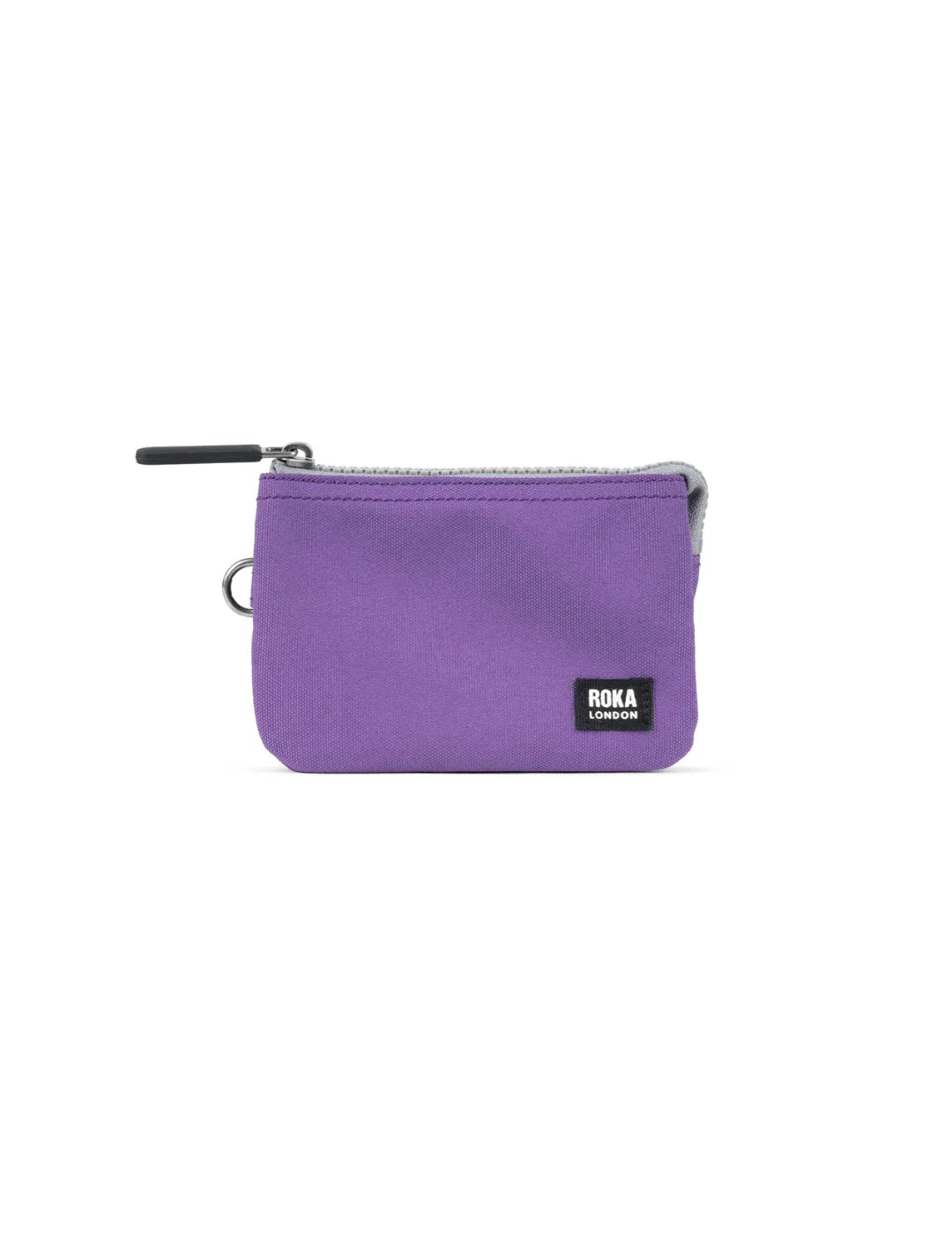 Cartera Roka Carnaby Small Black Label Imperial Purple | Bicos de Fío