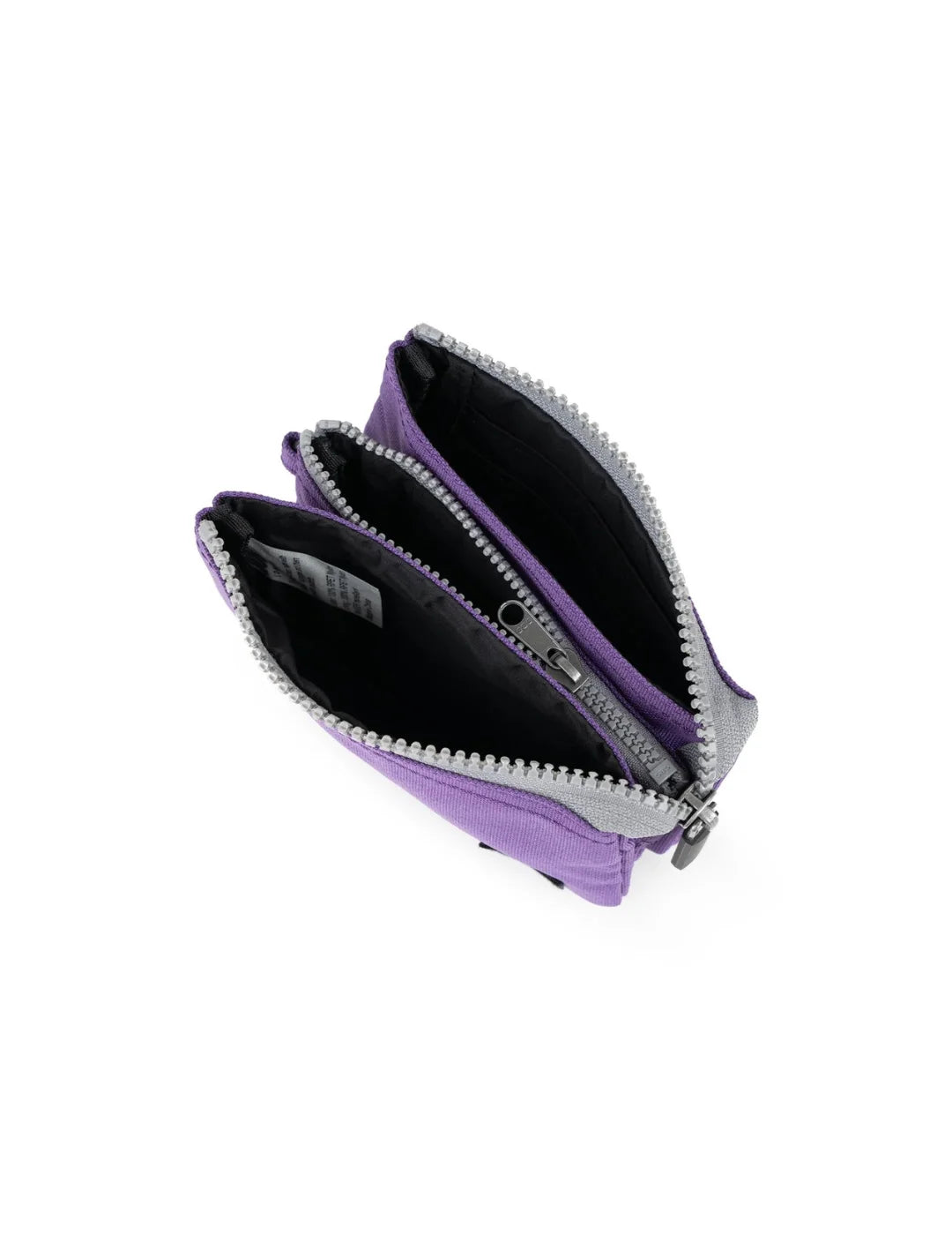 Cartera Roka Carnaby Small Black Label Imperial Purple | Bicos de Fío