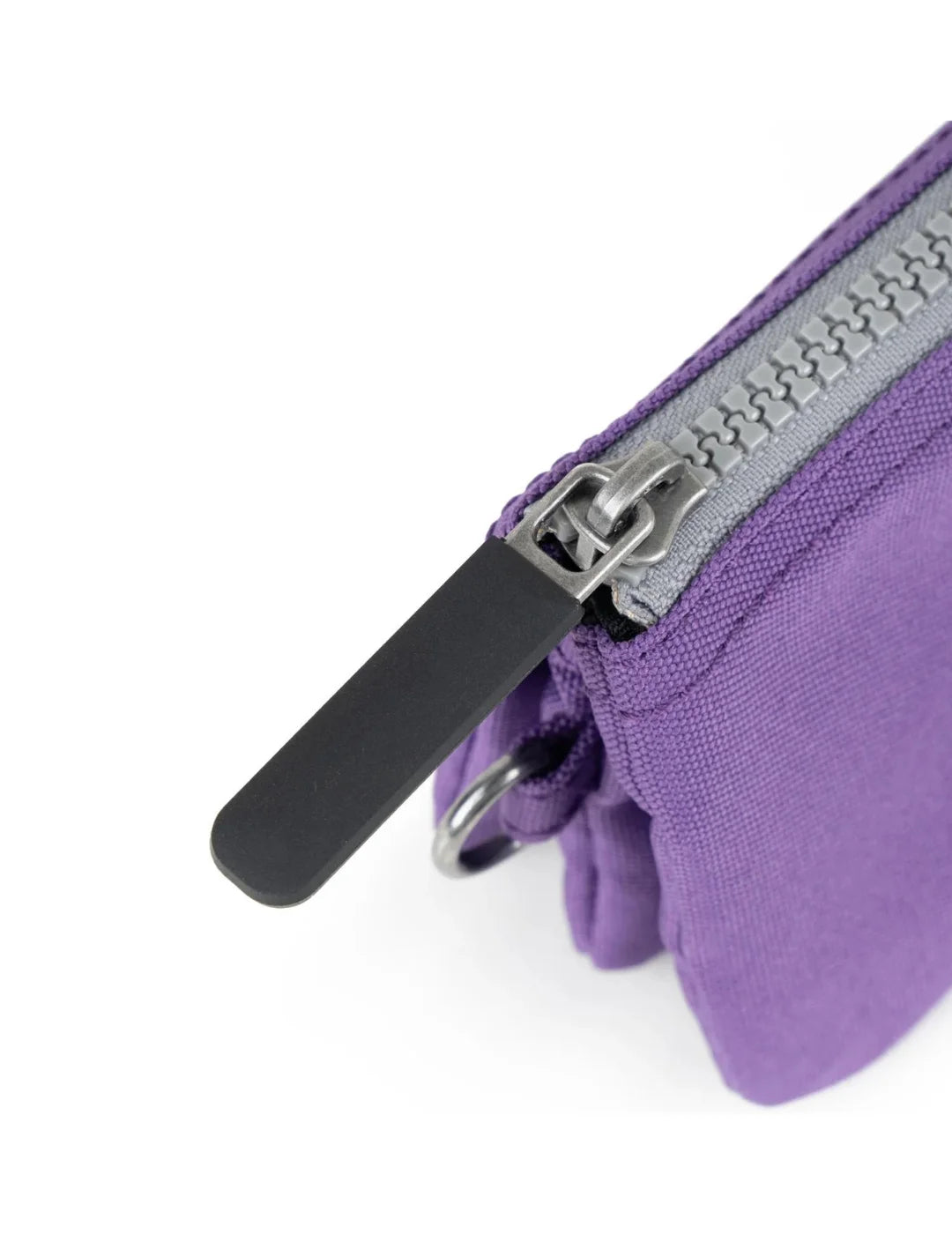 Cartera Roka Carnaby Small Black Label Imperial Purple | Bicos de Fío