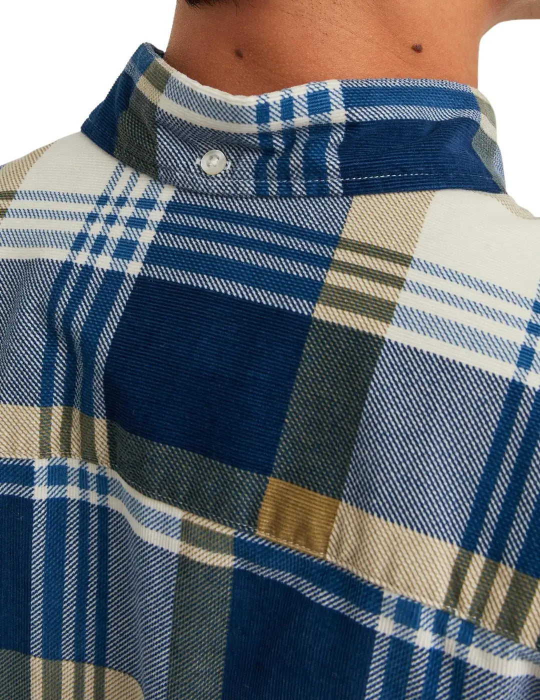 Camisa de Cuadros Jack and Jones Azul | Bicos de Fío