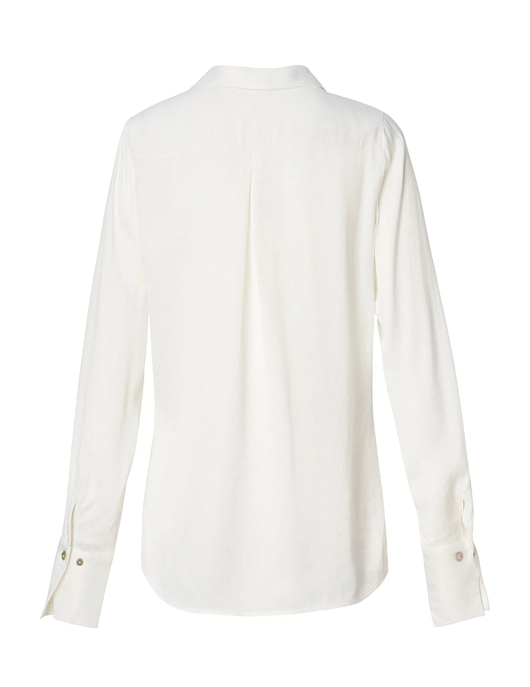 Camisa Satinada Mujer Salsa Blanco | Bicos de Fío