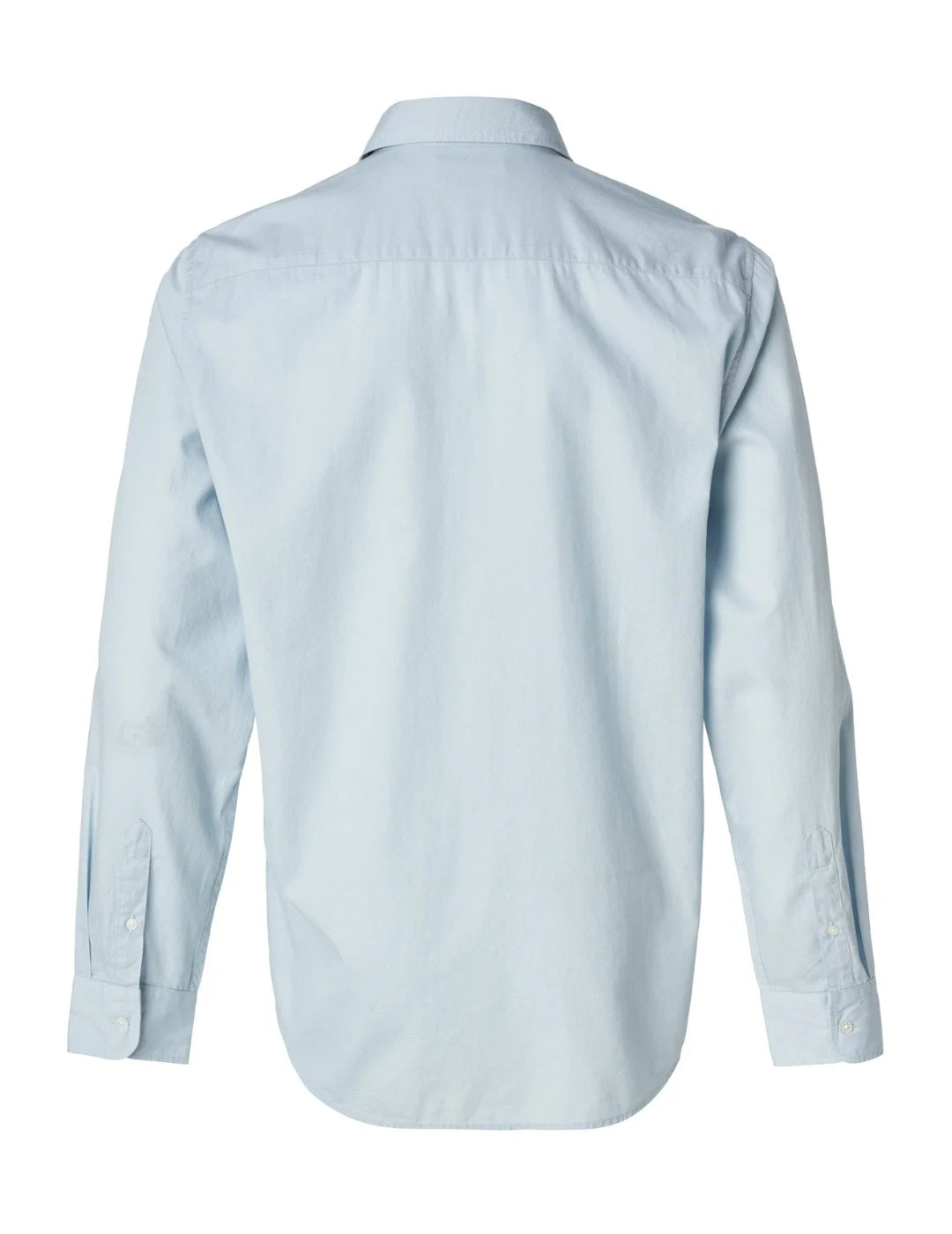 Camisa Azul Manga Larga Lisa Salsa | Bicos de Fío