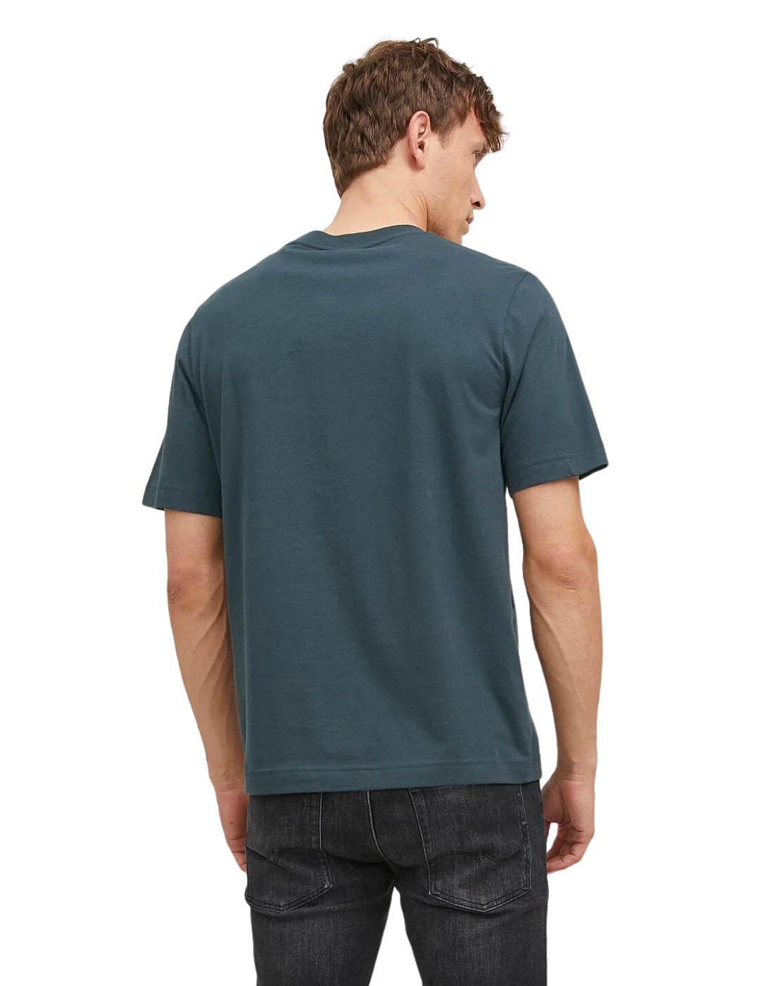 Camiseta Jack and Jones Estampada Verde | Bicos de Fío