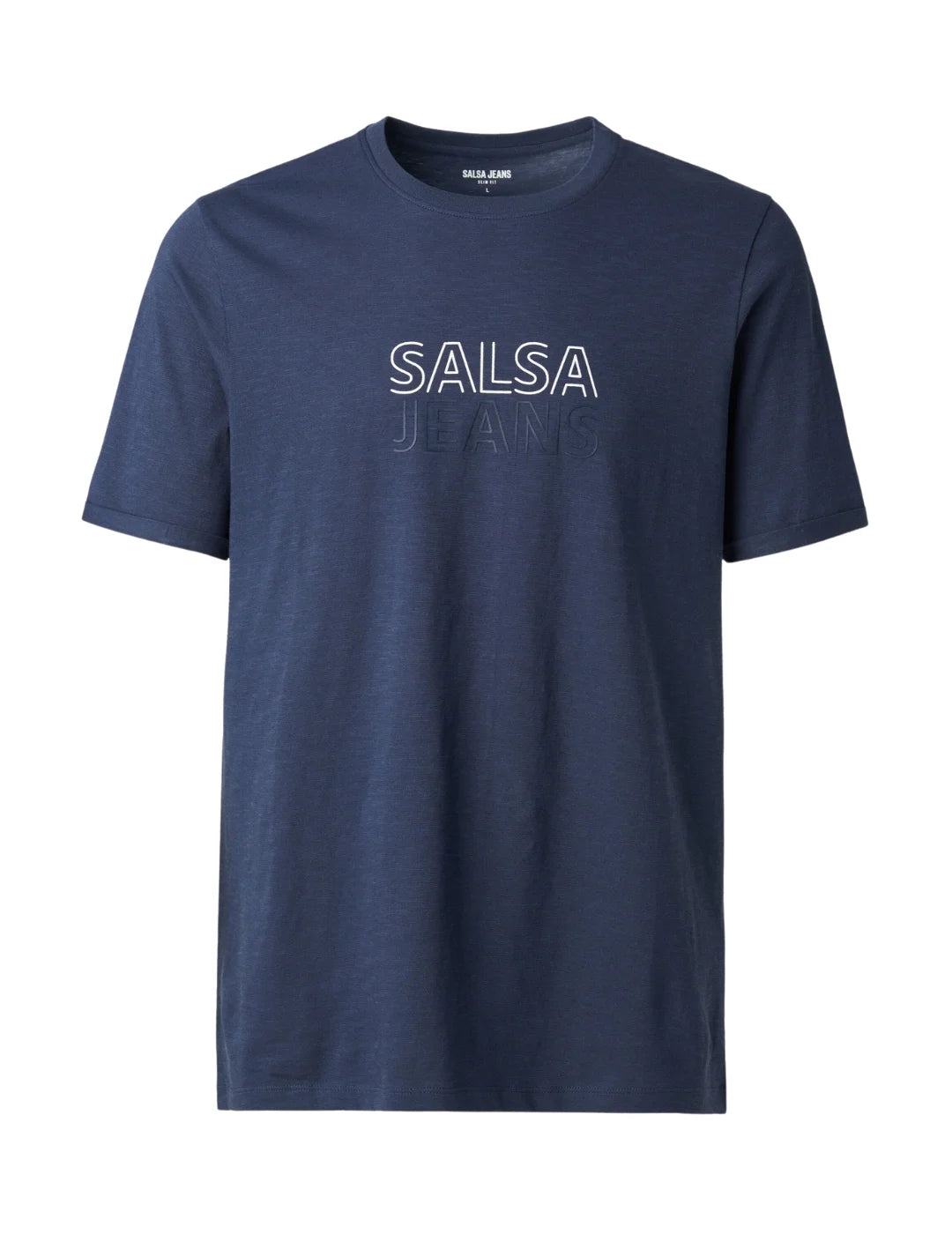 Camiseta Manga Corta Azul Salsa | Bicos de Fío