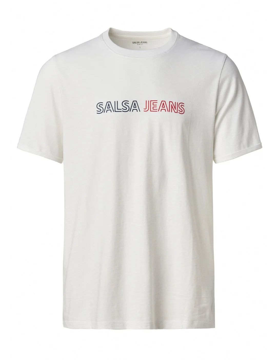 Camiseta Manga Corta Blanca Salsa | Bicos de Fío