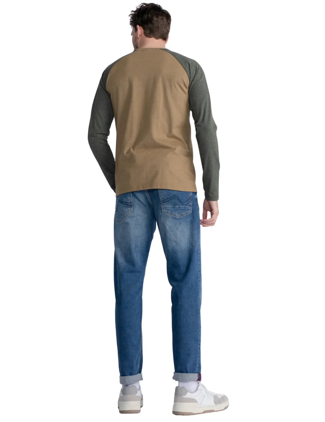 Camiseta Manga Larga Petrol Ind. Verde | Bicos de Fío