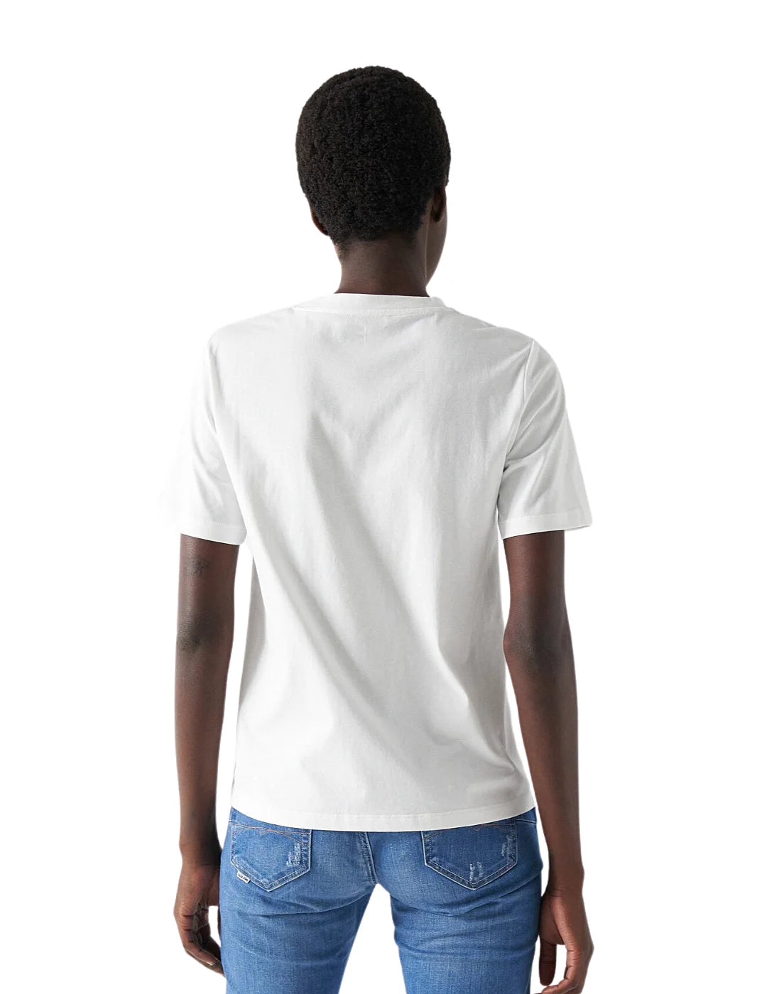Camiseta Estampada Lima Salsa Blanco | Bicos de Fío