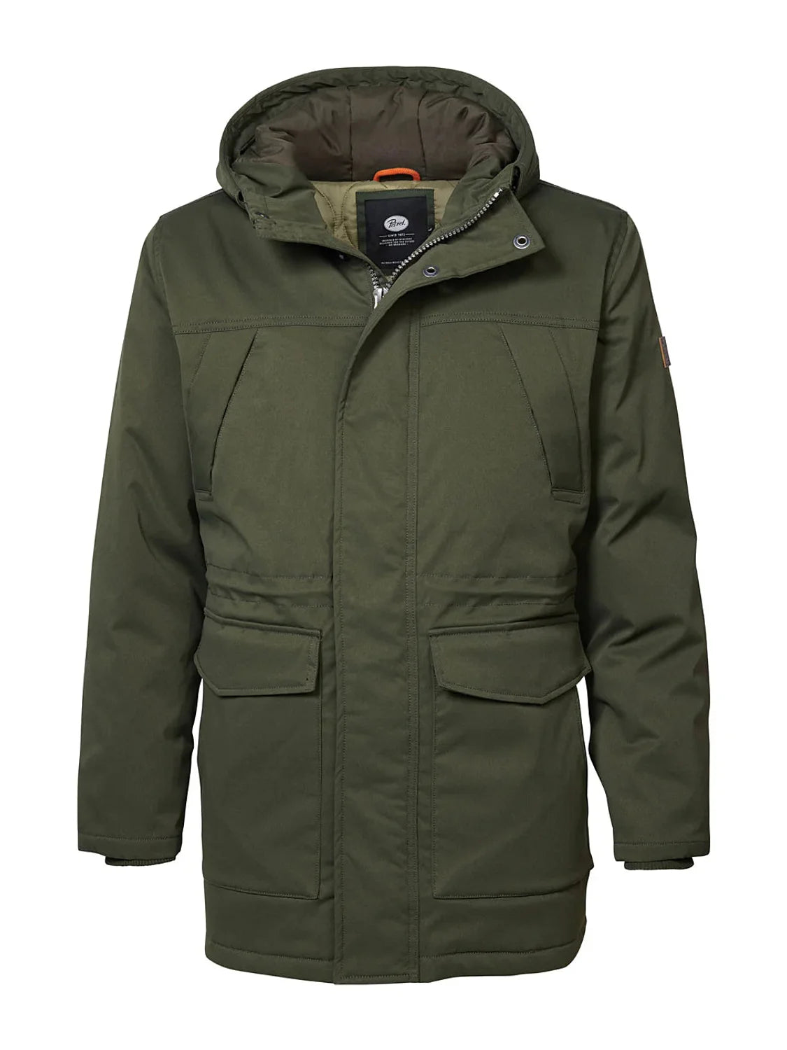 Parka Con Capucha Petrol Industries Verde | Bicos de Fío