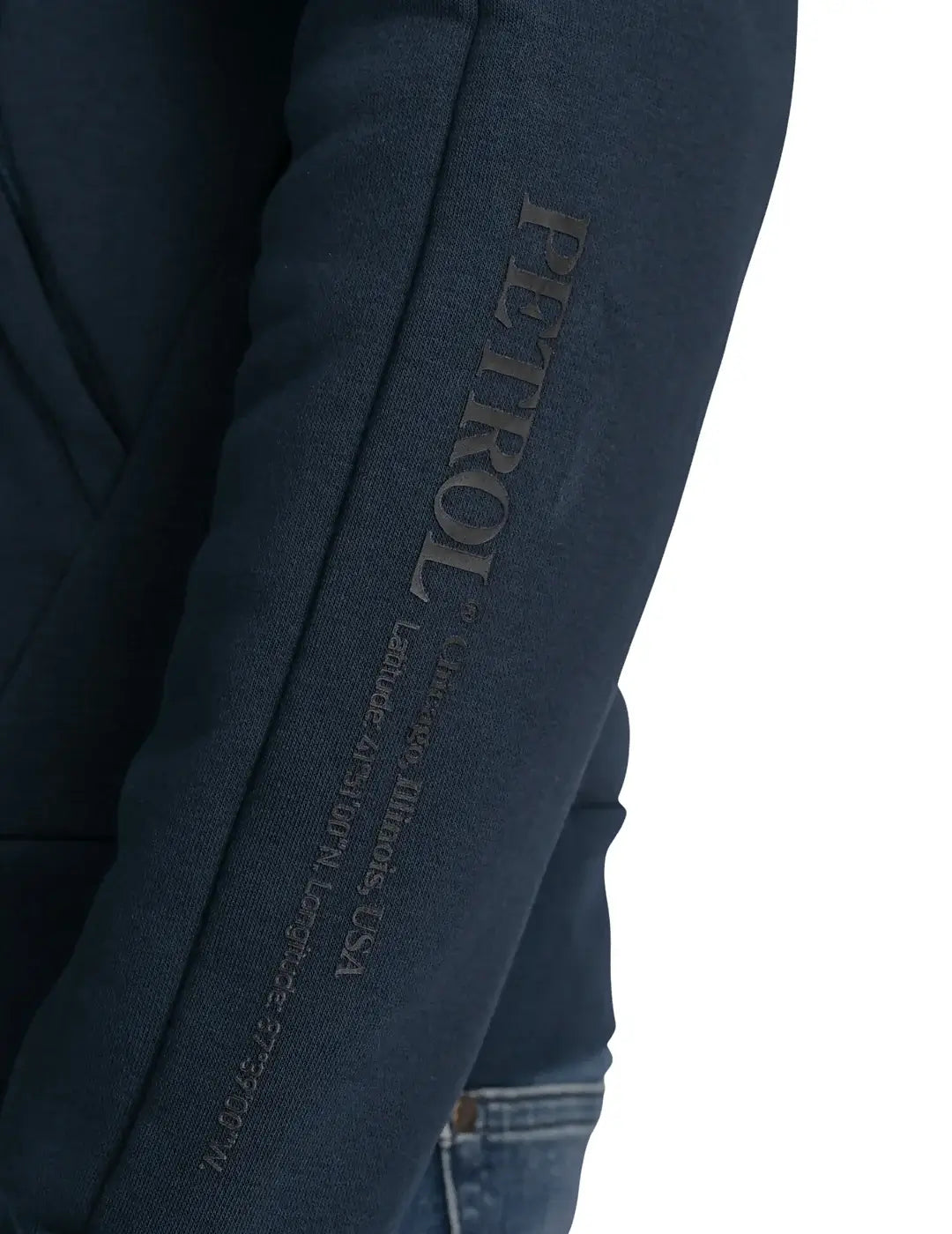 Chaqueta Cremallera Petrol Ind. Azul Marino | Bicos de Fío