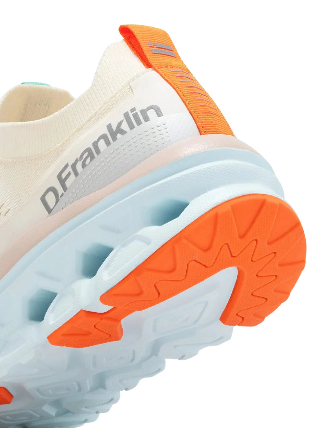 Zapatilla D.Franklin Aero Mesh Blanco-Naranja | Bicos de Fío
