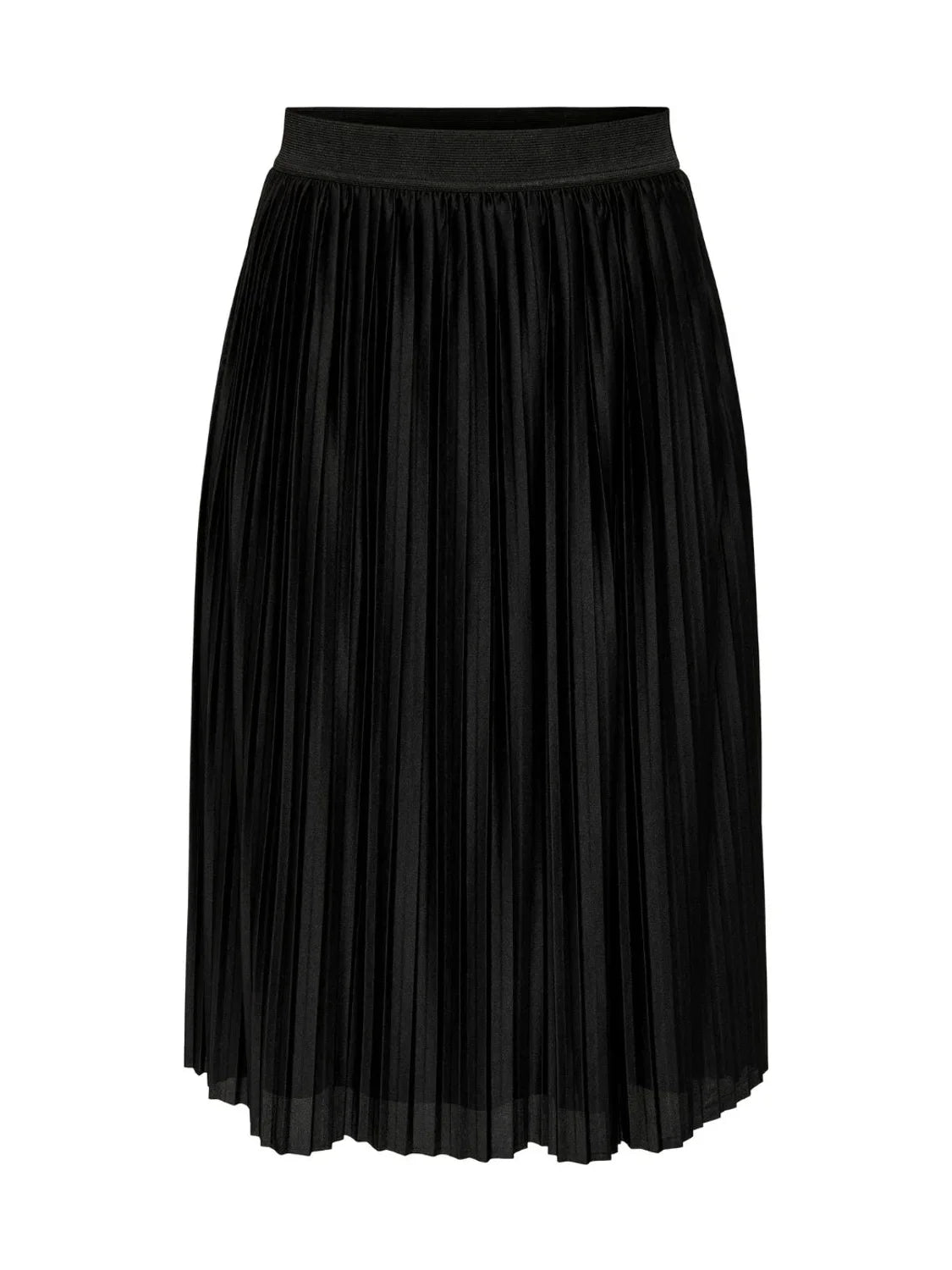 Falda Plisada Midi Only Onlmarky Negro | Bicos de Fío