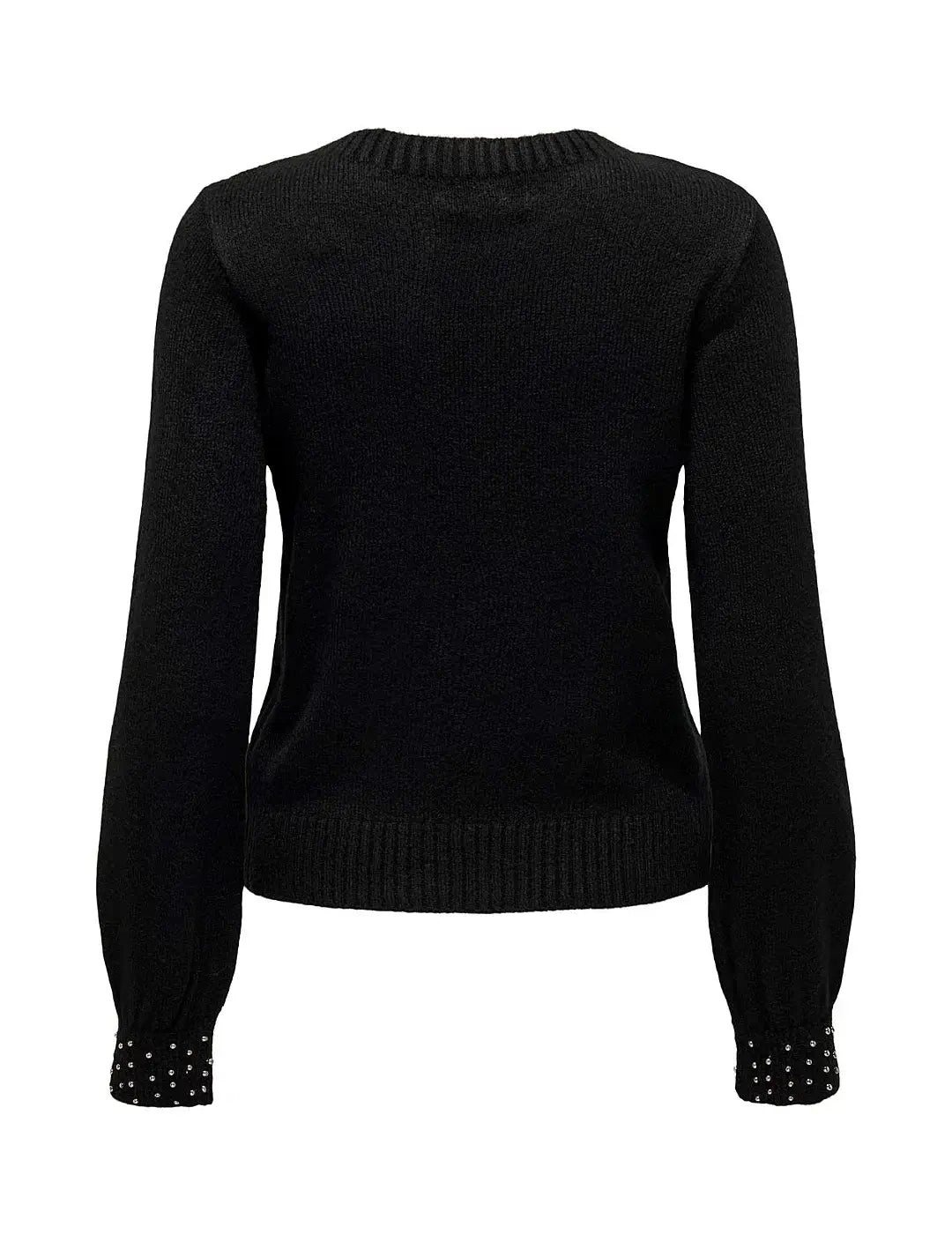 Jersey Con Borlas Only Onlalessia Negro | Bicos de Fío