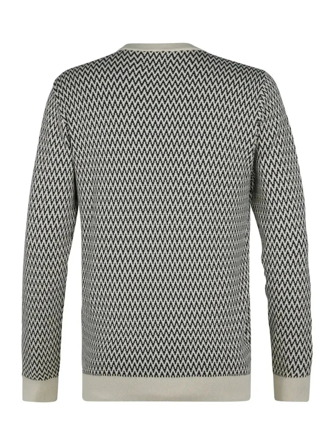 Jersey Jacquard Petrol Industries Juneau Crudo | Bicos de Fío