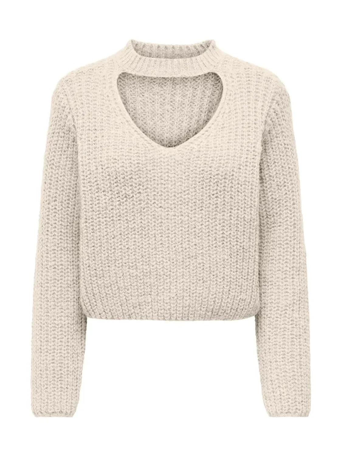 Jersey Corto Only Onlhenrietta Beige | Bicos de Fío