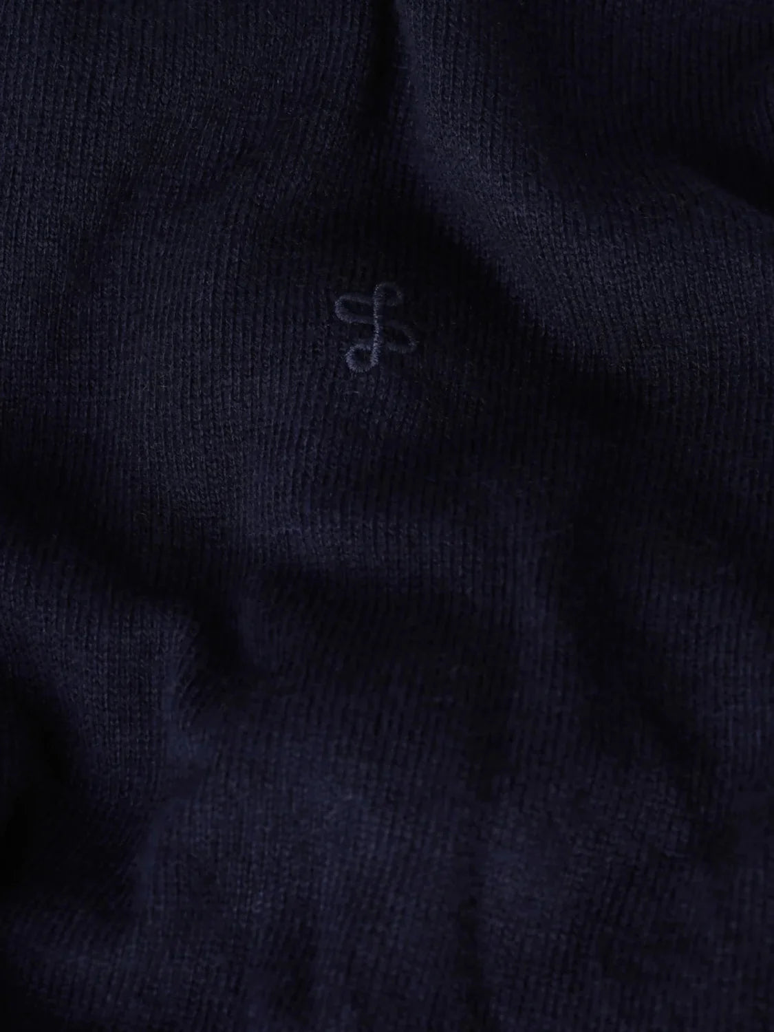 Jersey Punto Cachemir Salsa Azul Marino | Bicos de Fío