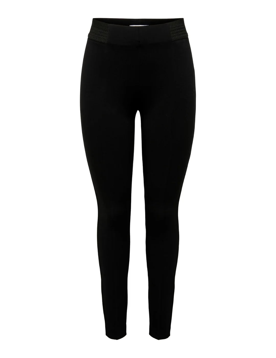 Leggings Skinny Cintura Alta Only Negro | Bicos de Fío