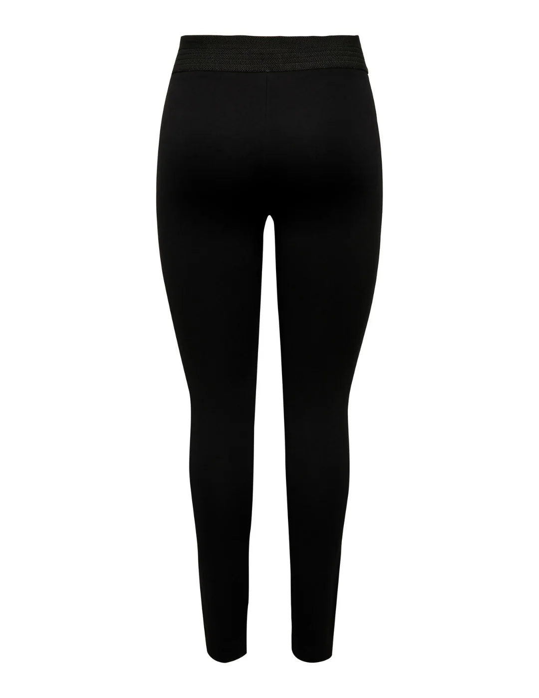 Leggings Skinny Cintura Alta Only Negro | Bicos de Fío