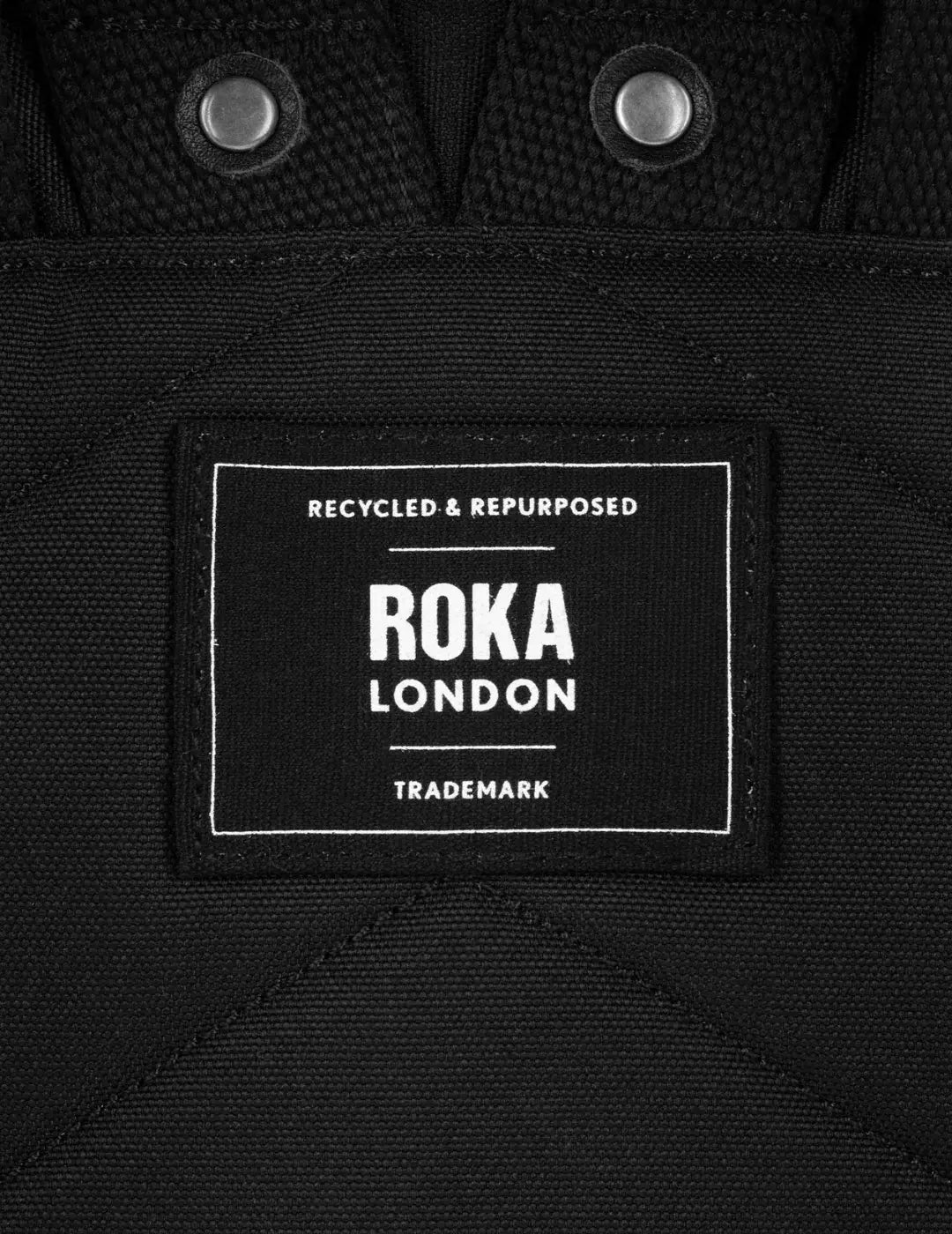 Mochila Roka Bantry B Small Black Label Negro | Bicos de Fío