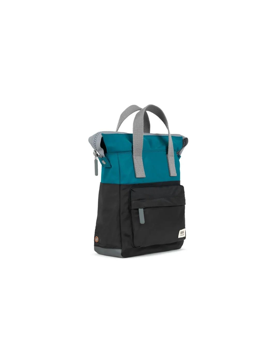 Mochila Roka Bantry B Small Two Tone Negro-Azul | Bicos de Fío