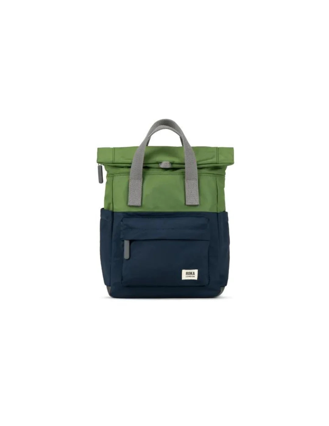 Mochila Roka Canfield B Small Two Tone Marino-Verde | Bicos de Fío