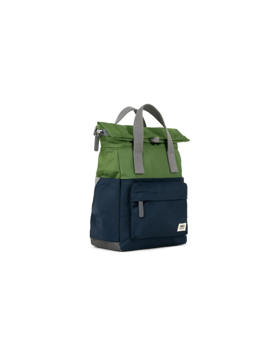 Mochila Roka Canfield B Small Two Tone Marino-Verde | Bicos de Fío