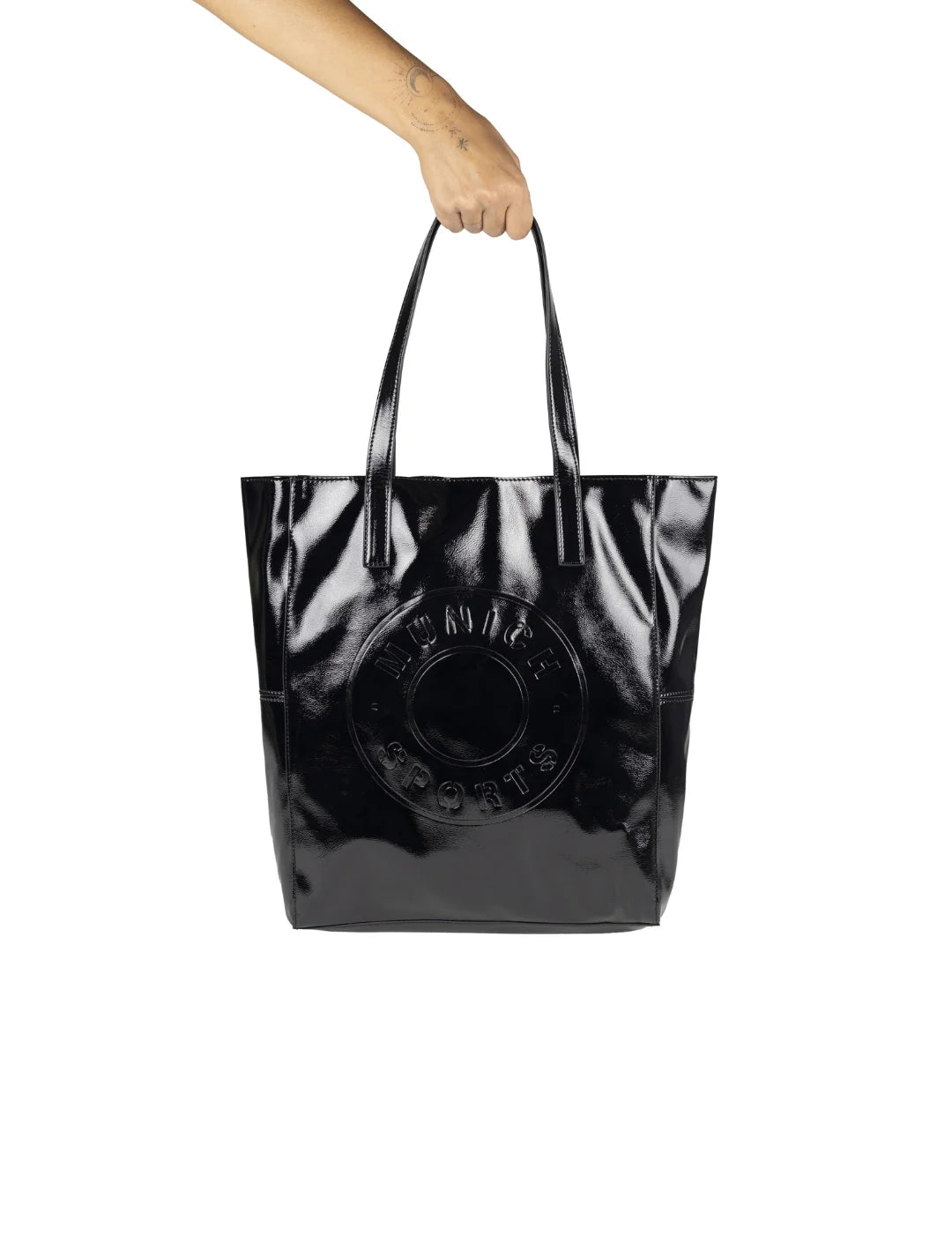 Bolso Shopper Munich MH Negro | Bicos de Fío