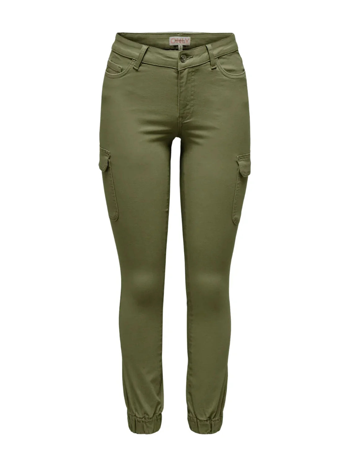 Pantalón Cargo Puño Only Onlmissouri Verde | Bicos de Fío