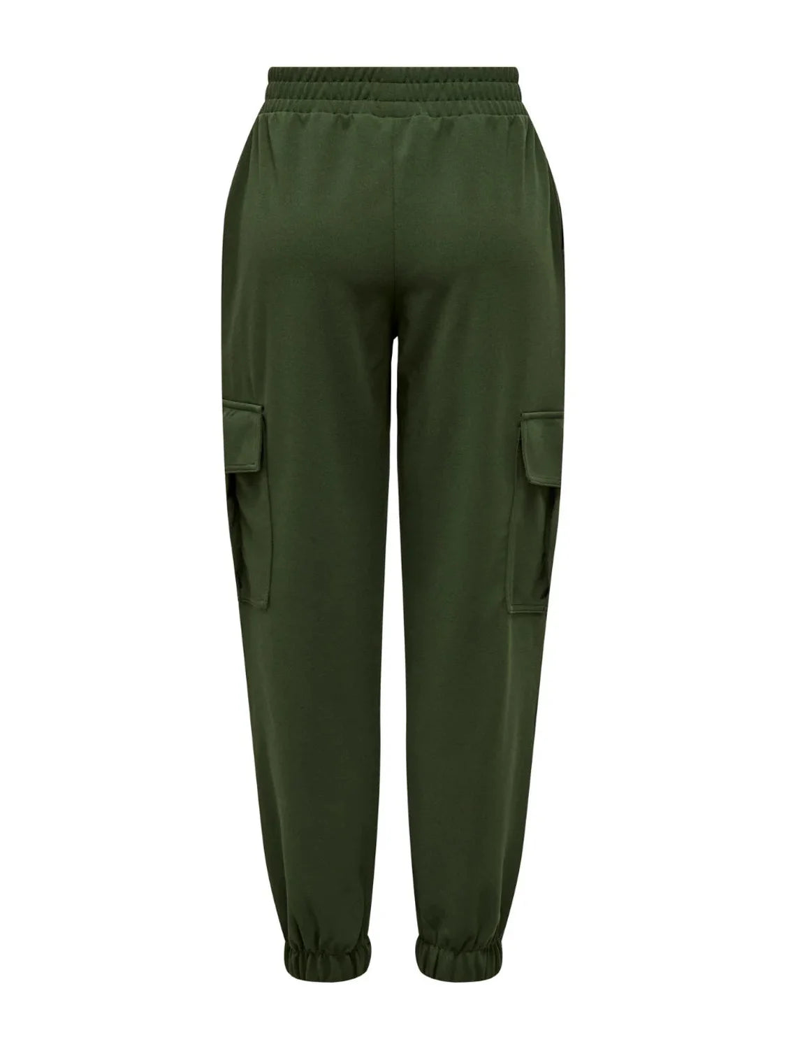 Pantalón Cargo Con Puño Verde Only Onlsania | Bicos de Fío