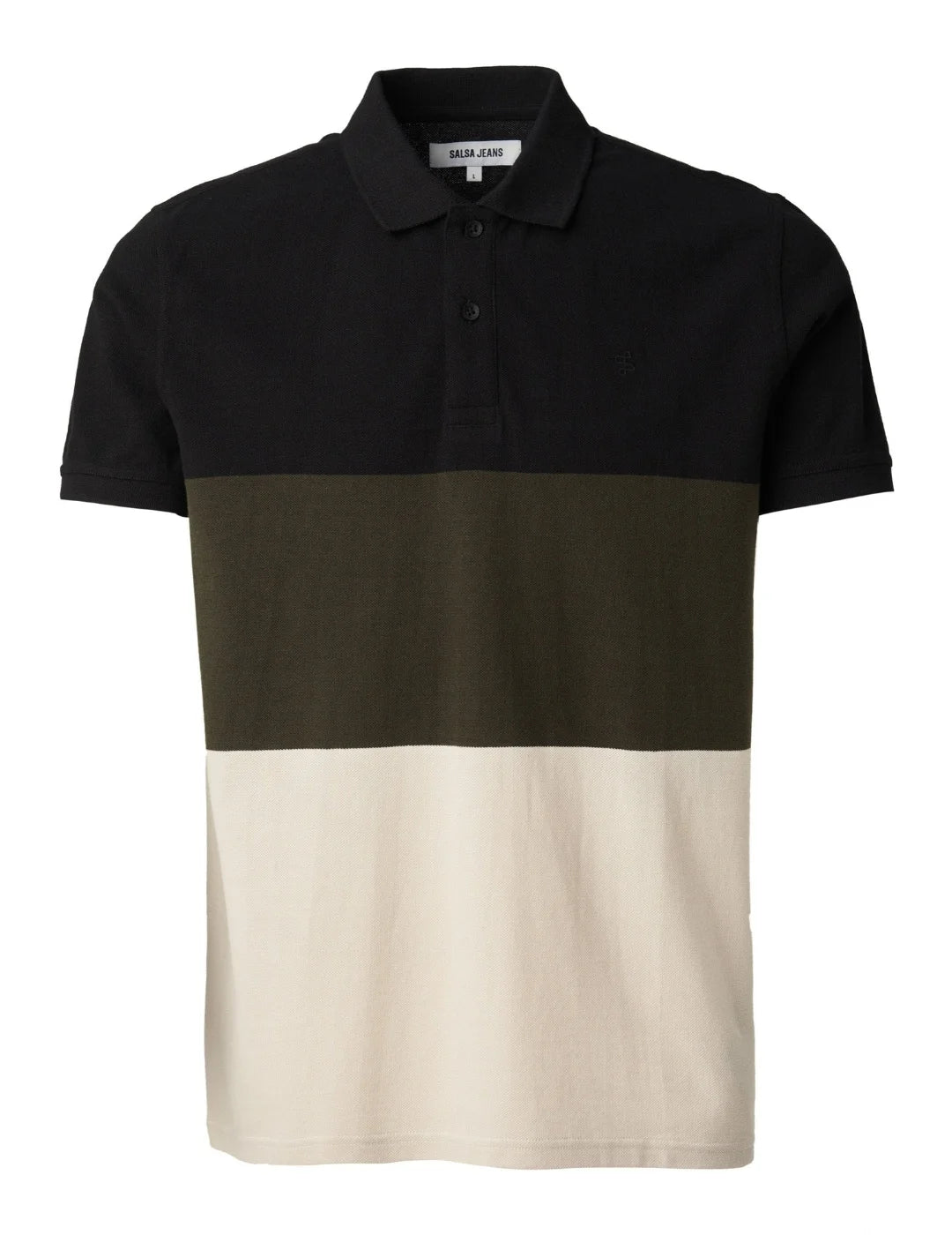 Polo Tricolor Salsa Verde | Bicos de Fío