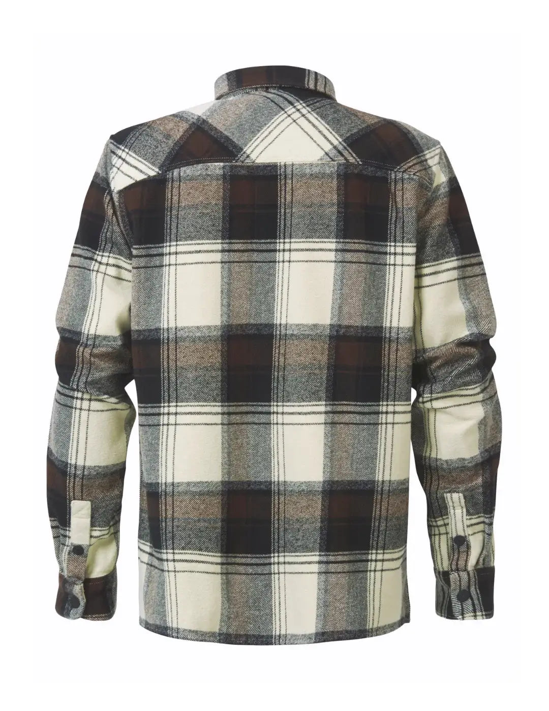 Sobrecamisa Cuadros Petrol Industries Beige | Bicos de Fío