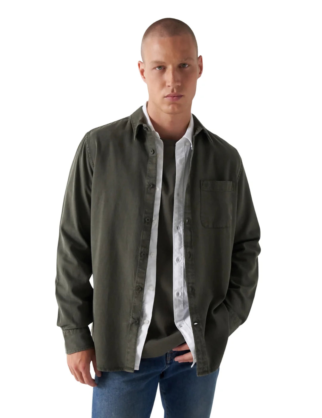 Sobrecamisa Salsa Khaki | Bicos de Fío