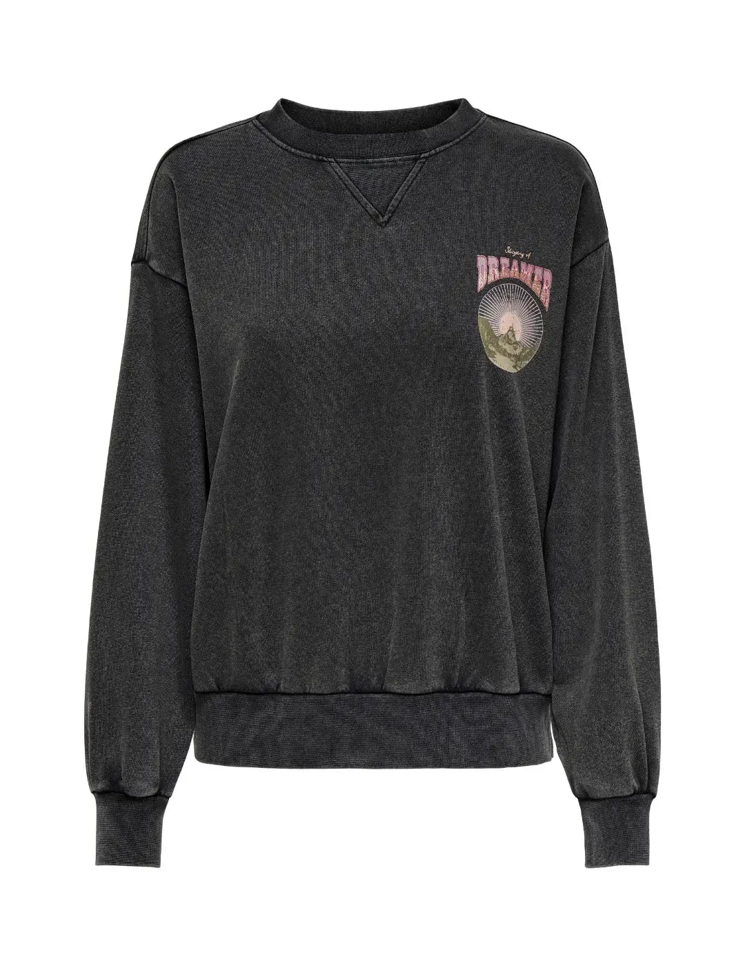 Sudadera ONLY Lucinda Mountain Negro | Bicos de Fío