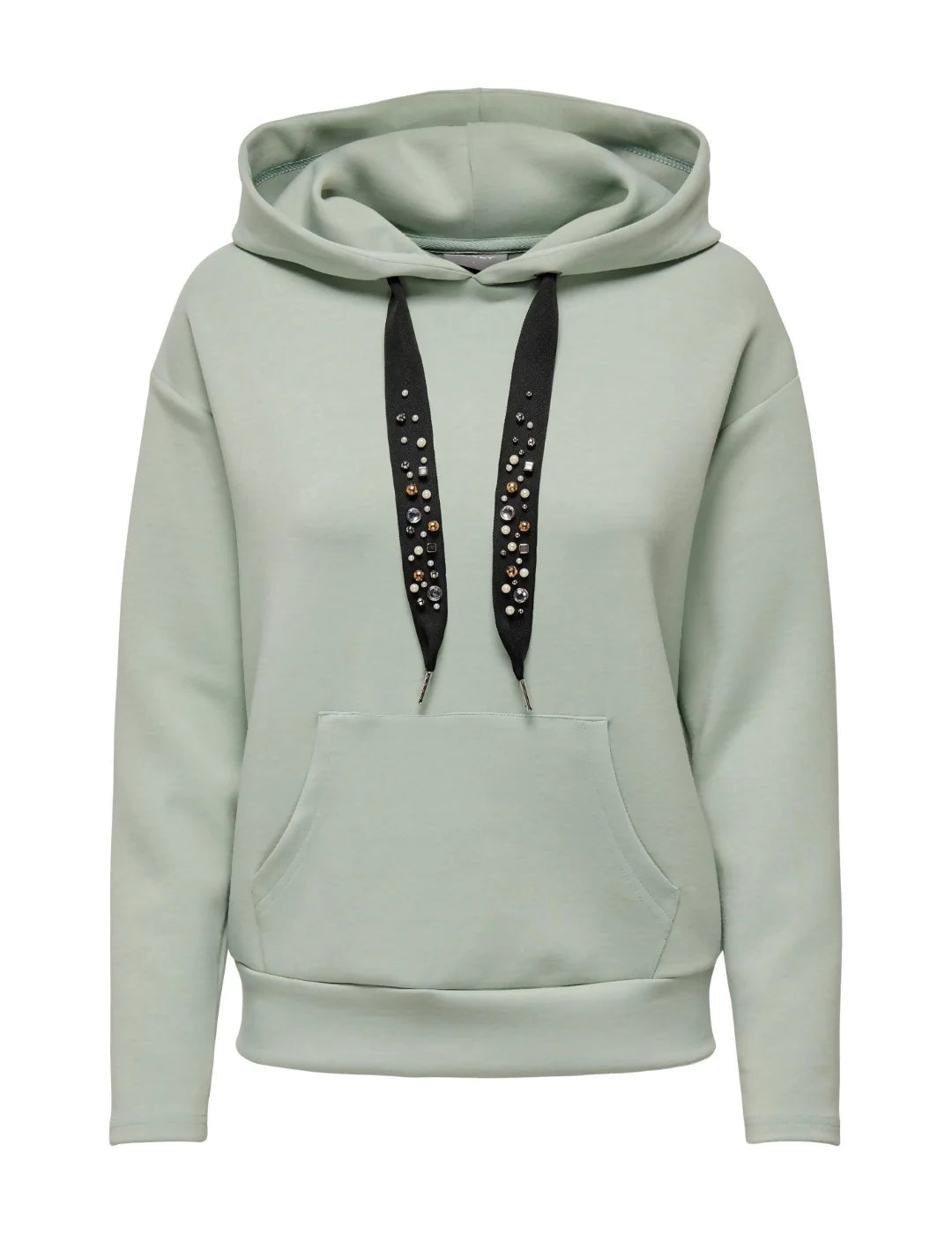Sudadera Capucha Only Onlfancy Verde | Bicos de Fío