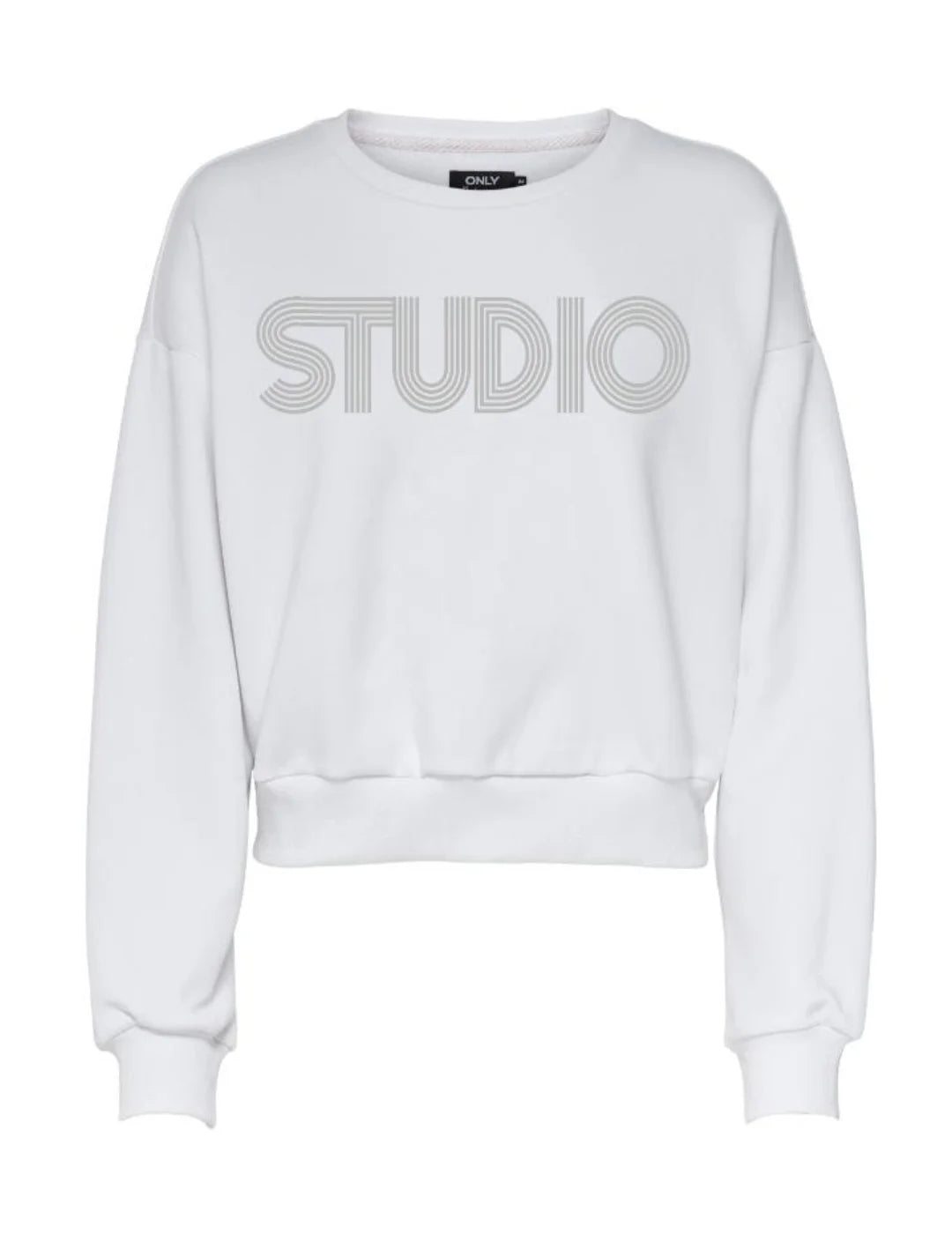 Sudadera Corte Regular Only Onlana Blanco | Bicos de Fío