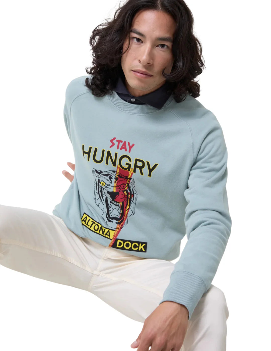 Sudadera Altonadock Hungry Azul | Bicos de Fío