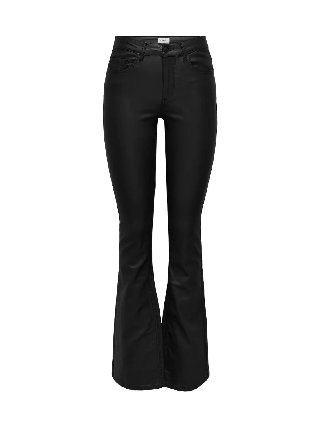 Vaqueros Flare Encerados Only Onlblush Negro | Bicos de Fío