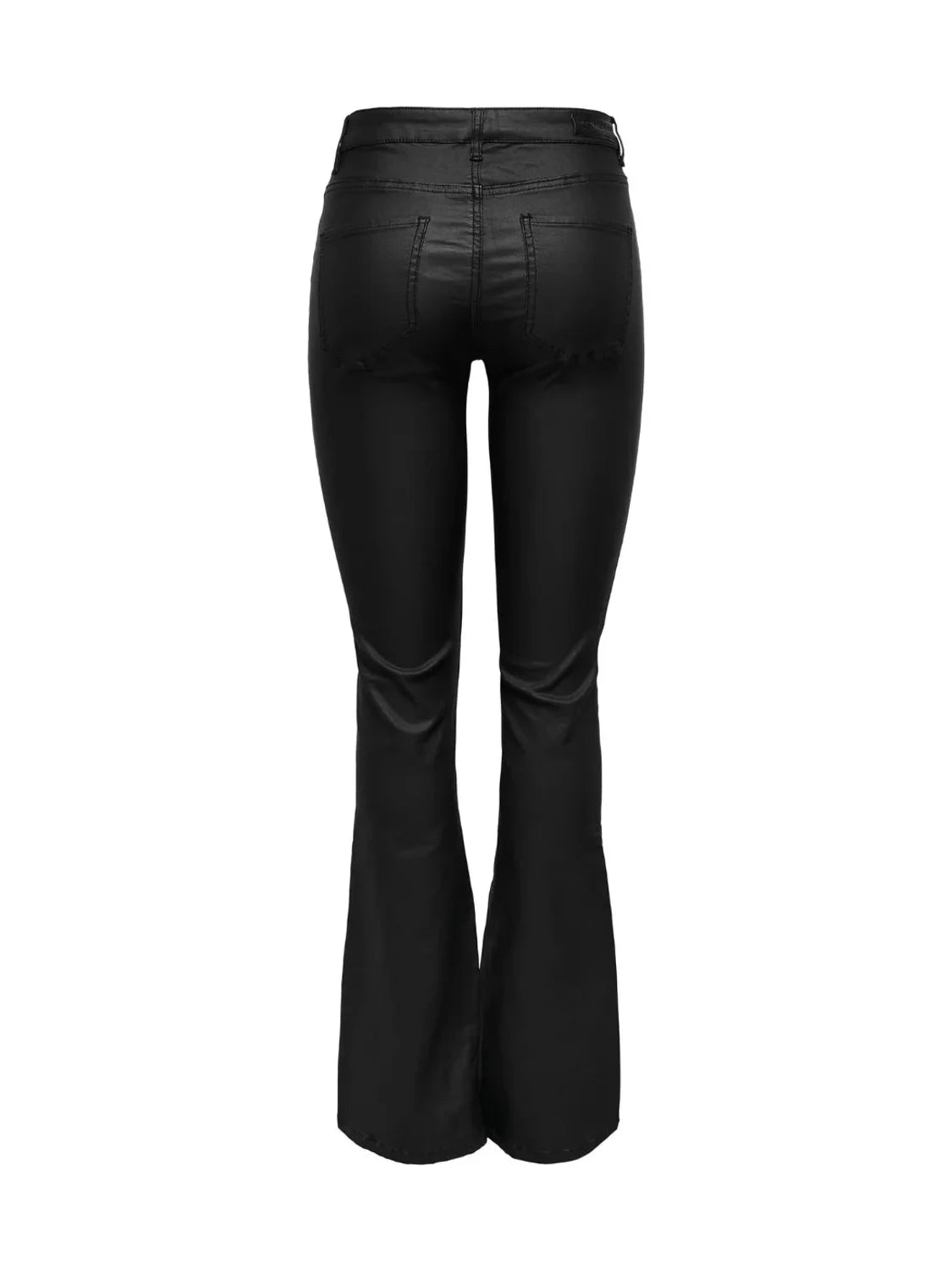 Vaqueros Flare Encerados Only Onlblush Negro | Bicos de Fío