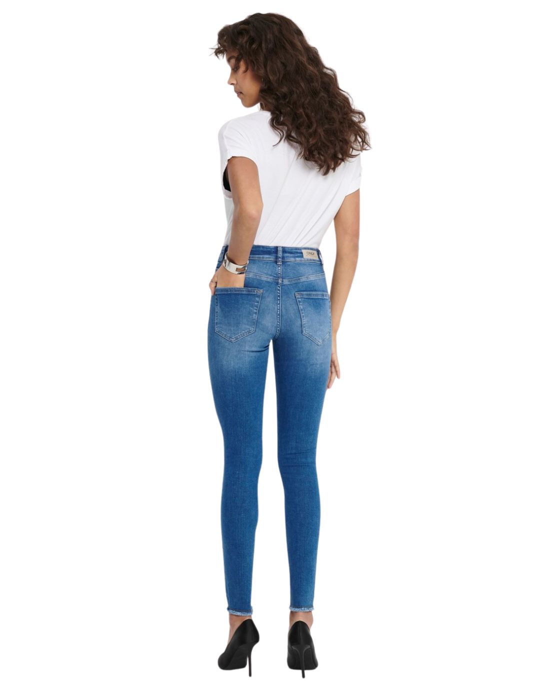 Vaqueros Skinny Only Onlblush Azul | Bicos de Fío